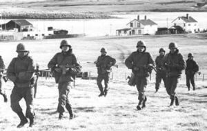 Argentina in 1982 illegally imprisoned a number of innocent civilians, deported a number of people, and set about changing established lifestyles of Falkland Islanders.