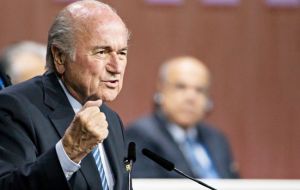 “But if anybody calls me corrupt because FIFA is corrupt, I can only shake my head. Everybody who says something like that should go to jail” said Blatter