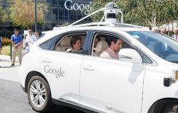 Dilma met with Google executive chairman Eric Schmidt, who showed off one of the company's self-driving cars before sending her on a test drive. 