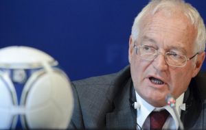FIFA ethics judge Joachim Eckert chaired the panel which conducted a personal hearing for Mayne-Nicholls and pledged more information when the final decision