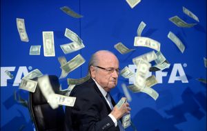 But while Blatter said he felt “regret” about the crises, he insisted he would not be “abandoning” the presidency until a successor is elected by the 209 members.