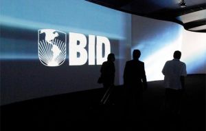 The Inter American Development Bank (BID) said 54.5% of Argentine households belonged to the middle class, ranking second after Uruguay's 55.8%