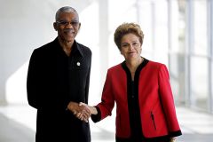 Guyana looking for Brazilian support in the dispute by establishing closer trade links with the neighboring state of Roraima 