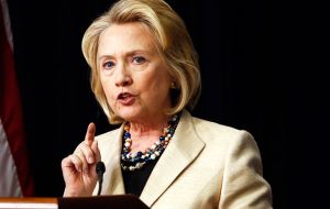 Democratic presidential candidate Hillary Clinton said she would defend the plan if she was elected to replace Mr Obama.