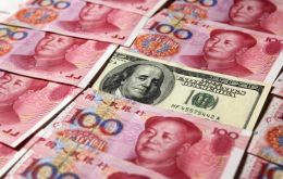 The PBoC set the Yuan fixing at 6.4010, compared to the previous day's close of 6.3870, sending the currency 0.7% lower to 6.43 per dollar in early trade. 