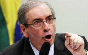 Cunha, according to the witness, accepted $5 million between 2006 and 2012 in exchange for his help in obtaining a contract to build vessels for Petrobras