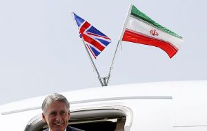 A trade delegation also travelled to Tehran with Hammond and the Exchequer Secretary to the Treasury Damian Hinds to discuss possible trade opportunities. (Pic Reuters)
