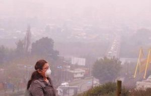 One of the projects co-investigates the impacts on pregnancy of wood-burning pollution in Temuco. 