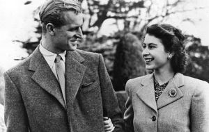 The Queen has been married for 67 years to Prince Philip whom she has called “my strength and stay”. The couple were married on November 20, 1947.