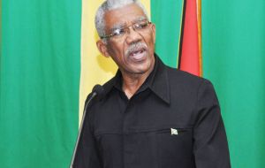 President Granger urged Guyanese citizens close to the border with Venezuela to be alert and urged them to remain within the boundaries of Guyana.