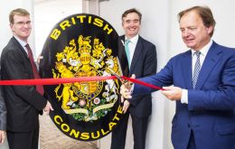 Minister Hugo Swire said he was “excited to open our new British Consulate General in Belo Horizonte, and to visit Minas Gerais for the first time”.