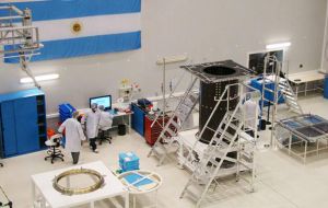 Roughly US$250m was invested into the design and construction of ARSAT2, made entirely in Argentina by state-owned companies ARSAT and INVAP. 