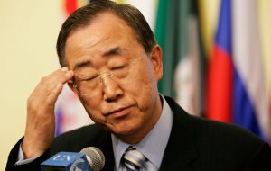 U.N. Secretary-General Ban Ki-moon is “shocked and deeply troubled” by the allegations, said his spokesman, Stephane Dujarric
