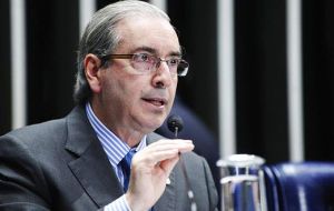 Lower house speaker Eduardo Cunha is responsible for reviewing motions to impeach the president and deciding whether to allow them to proceed. 