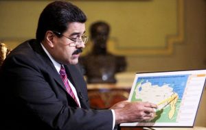 Earlier this year Maduro extended Venezuela’s maritime claims after Exxon Mobil announced a significant oil discovery in Guyana’s territorial waters.