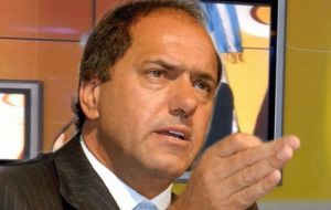“Blejer could very well sit in a European embassy. In England. With the agenda of looking to advance the Malvinas Islands question” said Scioli