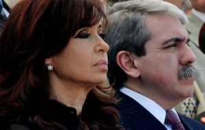 Cristina Fernandez handpicked candidates, particularly Anibal Fernandez for governor of Buenos Aires province back fired