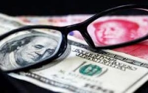As of May 15, 2015, the total value of effective currency swap agreements was RMB 2.9 trillion (US$ 468 billion). 