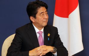 Shinzo Abe (No. 41), the Japanese prime minister, is the biggest upward move on the list, up 22 spots