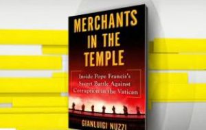 “So far Jorge Bergoglio's efforts to remove the Merchants in the Temple have been insufficient,” Nuzzi writes in the final section of the book.