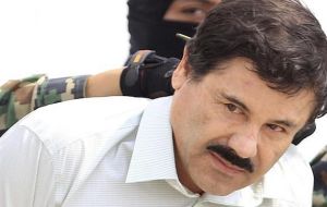 Aguilera that the joint effort by the Mexican and Colombian police had led to the “dismantling of a ring proven to have been led by 'El Chapo' Guzman”