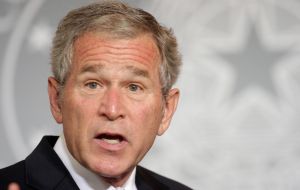 George W. Bush was determined to repudiate Iraq policies of both presidents Clinton and his father, and stocked his administration with backers of Chalabi. 