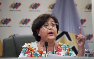 OAS recently addressed a letter to the head of Venezuela's Electoral tribunal, CNE, Tibisay Lucena, complaining about the lack of guarantees.
