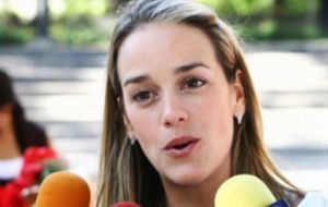 “They want to kill me,” Tintori told a news conference later. “I hold Nicolas Maduro directly responsible.”