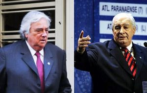 Argentine nationals Jose Luis Meiszner and Eduardo Deluca, current and former secretary generals of South America's confederation, were also charged.