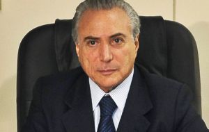 Vice president Temer has kept a low profile and in briefs comments said he hoped the proceedings would “pacify” Brazil's bitter political landscape.