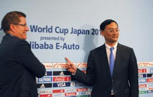 Alibaba E-Auto will have a strong brand presence at both host stadiums as well as through global TV coverage. 