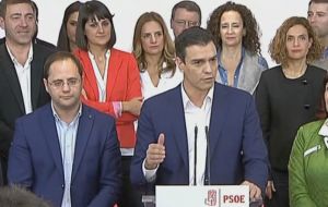 “Pedro Sánchez’ Socialist party got its worst-ever election result since democracy [returned] and the Popular Party got its worst result since 1989,” said Iglesias 