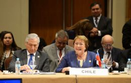 “Since its beginnings Mercosur has benefited Chile quite a bit; 48% of Chile's foreign investment is in countries belonging to Mercosur” said Bachelet 
