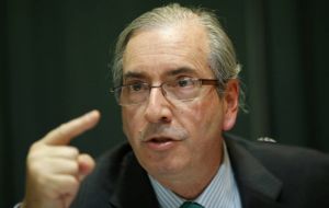 The speaker of Brazil's Chamber of Deputies Eduardo Cunha said Monday that the impeachment process will take place in 2016