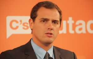 Ciudadanos leader Rivera said Socialists should be “responsible” and allow the Popular Party to govern in a minority to avoid early elections