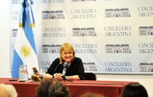 Malcorra said that all of the foreign ministers approved of the highlighting of human rights as central to Argentina’s foreign policy agenda 