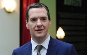 Chancellor Osborne said the “amount of profit in established banks that can be offset by losses carried forward” would be limited to 50% of profits in 2015-16