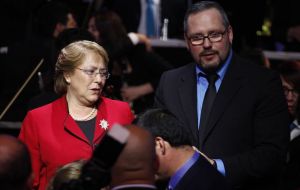 The year started with accusations that Bachelet's son used his political connections to help his wife gain access to a US$10 million loan to invest in a real estate deal.