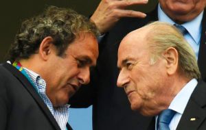 On Dec. 21, Platini and Blatter were were both handed eight-year bans over the $2 million payment in 2011 by FIFA, signed by Blatter, for Platini’s advisory work