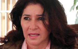 Cilia Flores, who serves in congress, told Venezuelan weekly Tal Cual that the U.S. was seeking revenge and trying to force the socialists from power in Venezuela. 