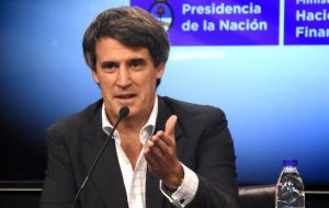 Prat Gay said government seeks to “subsidy those who really need it,” in reference to a subsidy scheme to utility rates imposed by Cristina Fernandez administration