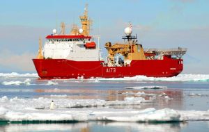 HMS Protector is the first Royal Navy or UK Government, vessel to have visited the region in 80 years or to have travelled below 77 degrees latitude.