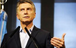 “We will keep our claim over the islands which are Argentine, but I will try to start a new era in ties with Britain,” Macri said in a joint interview with leasing dailies