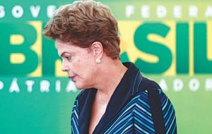 Popular frustration with Rousseff has been fuelled by the brutal contraction in Latin America's largest economy and massive corruption at state companies.