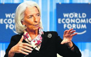 IMF’s managing director Lagarde censured Argentina for providing unreliable numbers in 2013. 