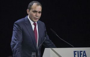 Prince Ali’s campaign was given a lift when the Iraqi Football Association got behind his bid following meetings in Amman