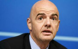Infantino said he was “delighted” to secure UNCAF’s backing. “Thank you @UNCAF for the support. Together we can take FIFA forward,” he tweeted