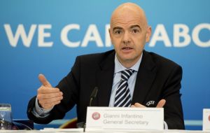 CAF’s decision puts the Bahrain hopeful firmly in front of UEFA's Infantino, who is backed by many European and Central and South American members