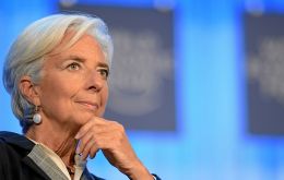 Named to head the IMF in July 2011, Lagarde officially entered her nomination for a second term at the World Economic Forum in Davos, in January this year.