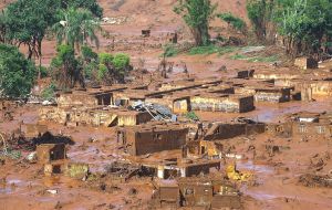 Brazil sued Samarco after the dam at its mine burst, killing at least 17 people and creating a wave that flooded hundreds of kilometers of river valleys